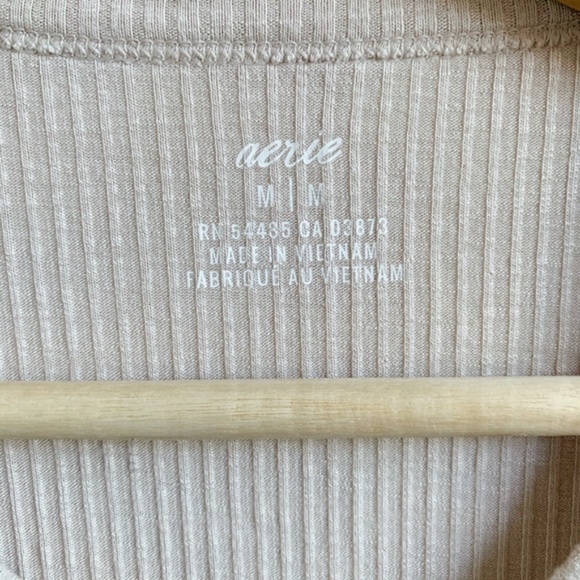 2 for $25 - aerie Real Soft Ribbed Sleep Shirt - Picture 2 of 4